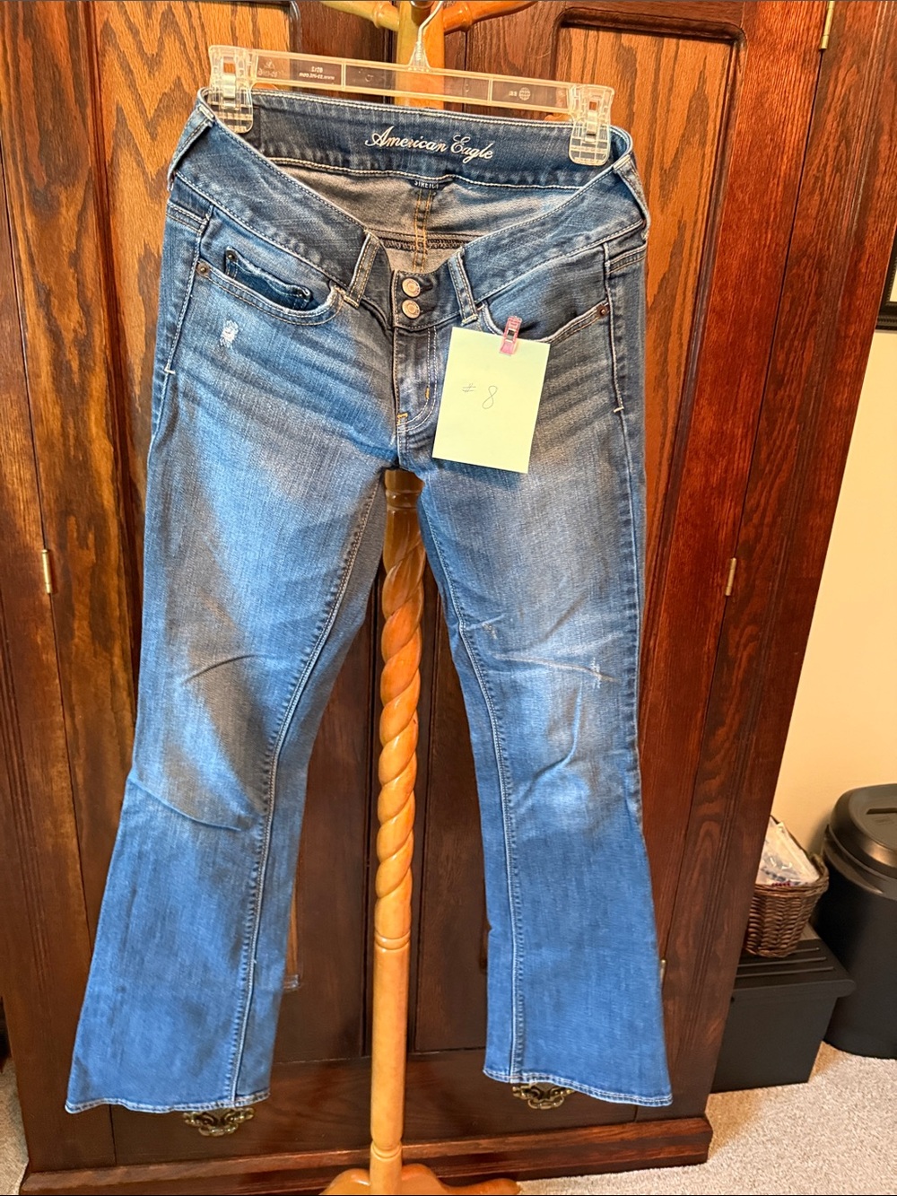 American Eagle Artist Style Distresses Bootcut Jeans